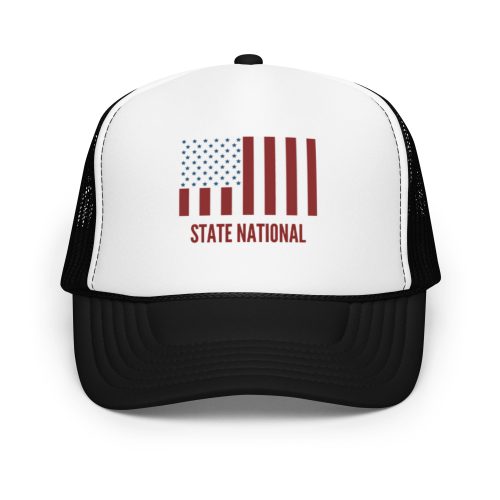 Foam trucker hat - State National (Civil Peace Flag)