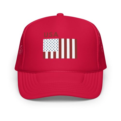 Foam trucker hat - State National (Civil Peace Flag)