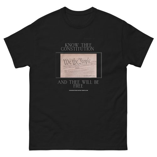 Know Thee Constitution Tee